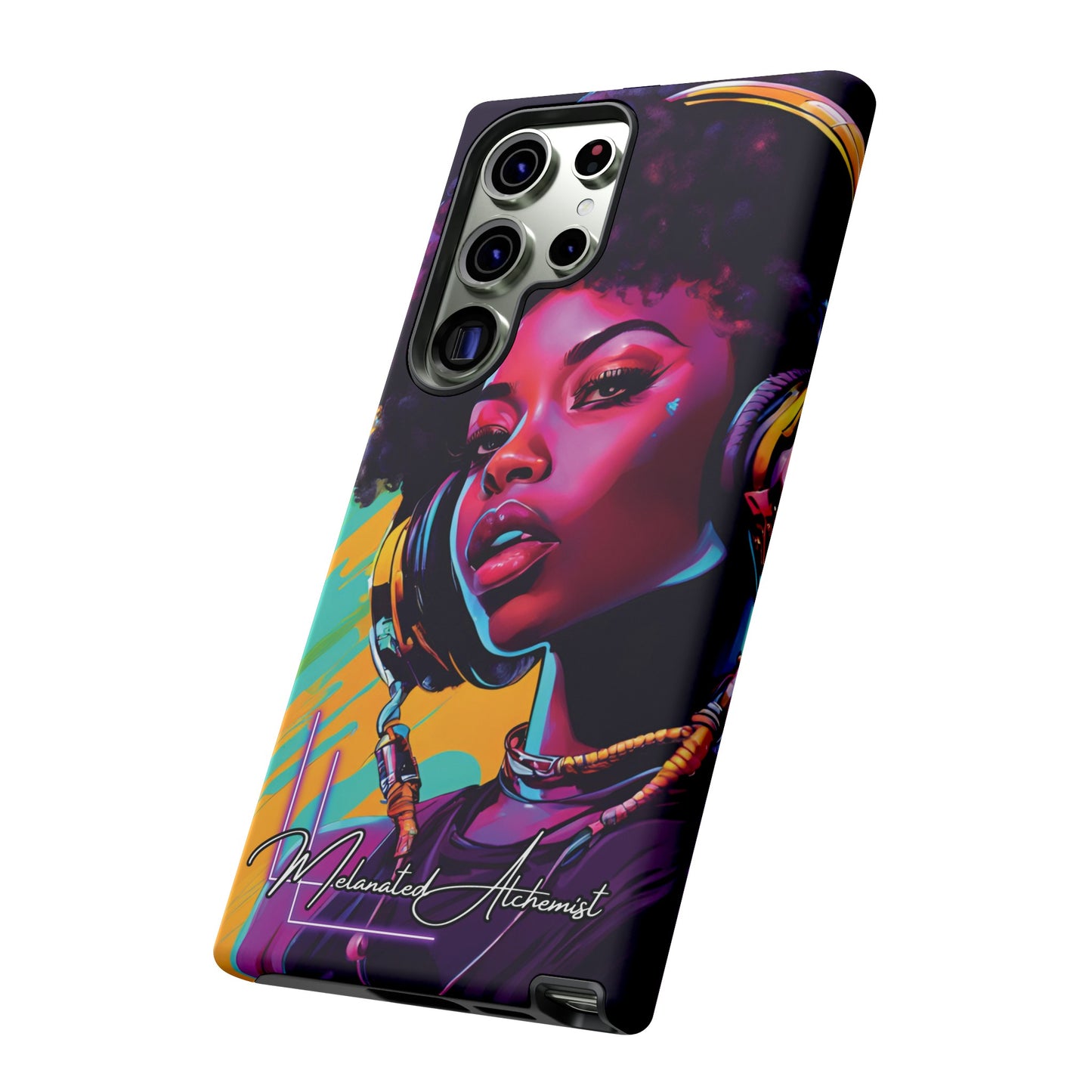 NoirAlchemy Glow - Transmute Woman Luminex Phone Case