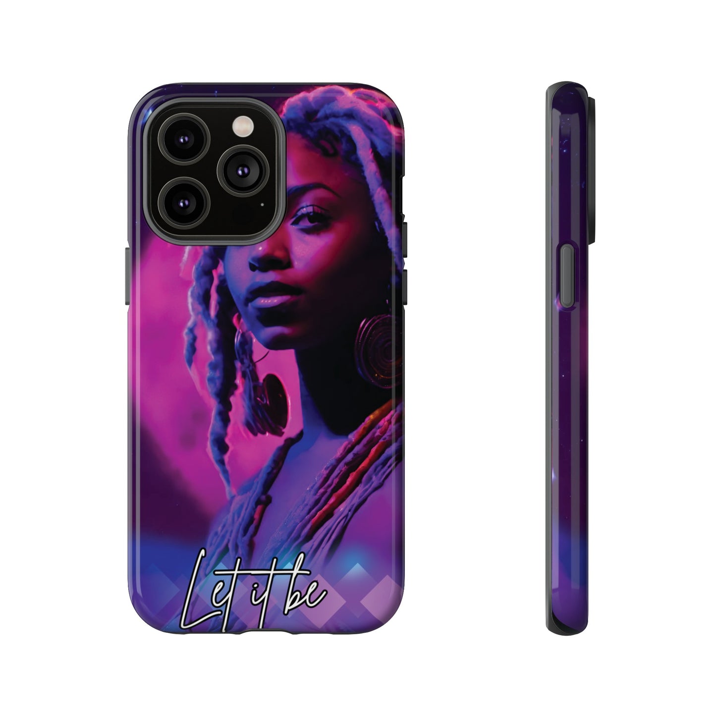 'Neon Goddess' Let it Be Luminex Phone Case