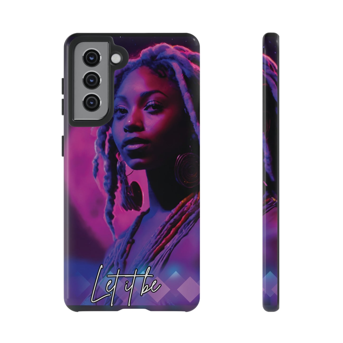 'Neon Goddess' Let it Be Luminex Phone Case