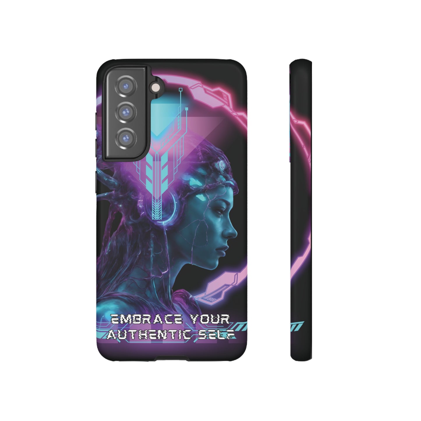 'Neon Goddess' Authentic Self Luminex Phone Case