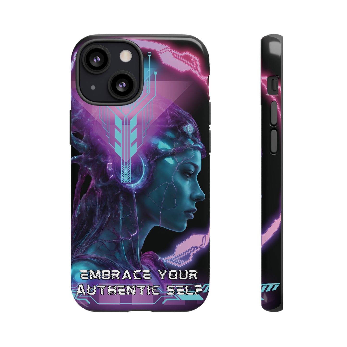 'Neon Goddess' Authentic Self Luminex Phone Case