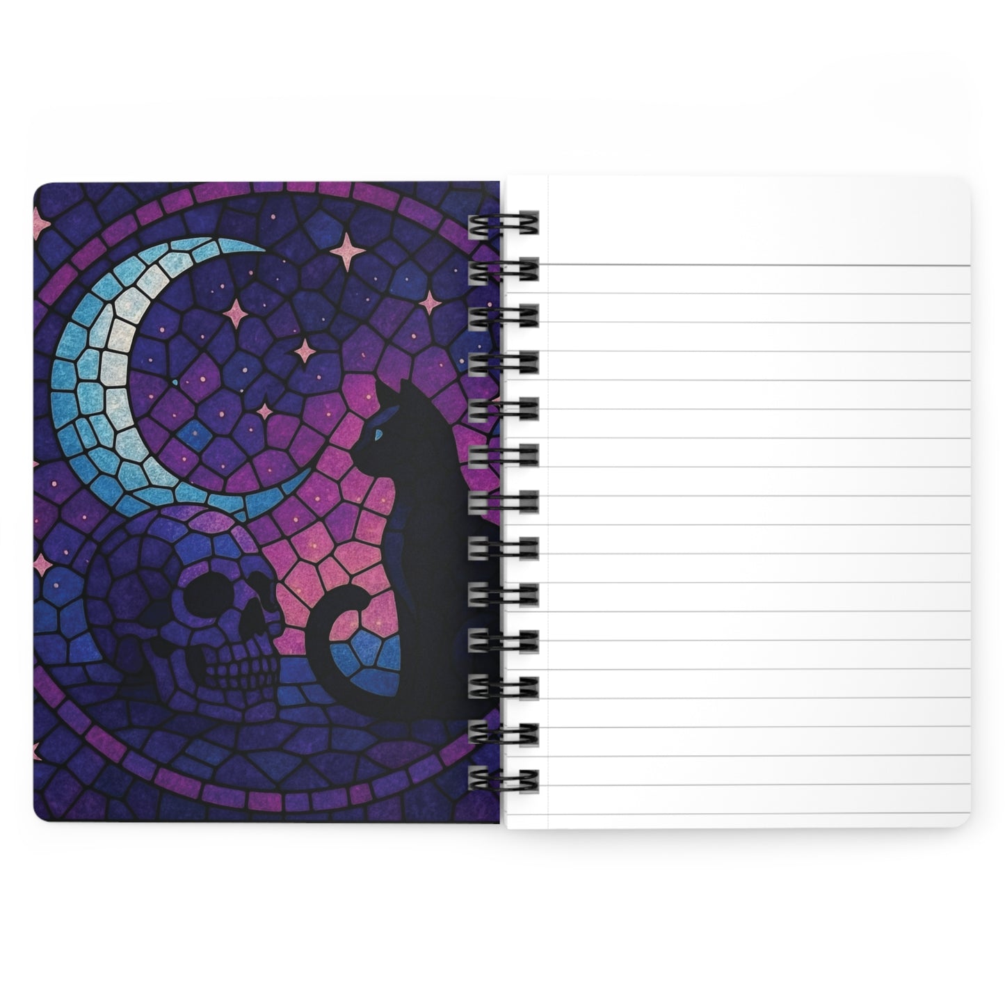 Luna Whispers Spiral Notebook