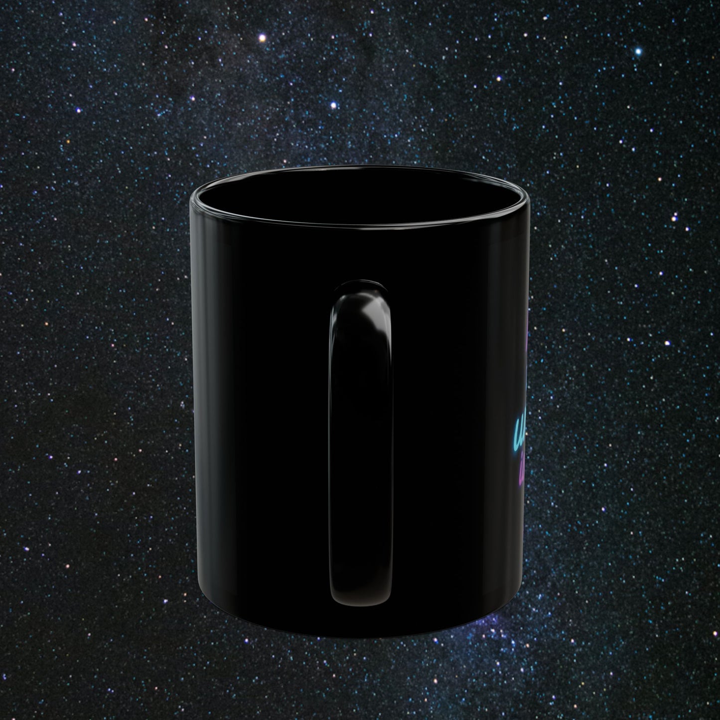 Key To The Universe Black Mug