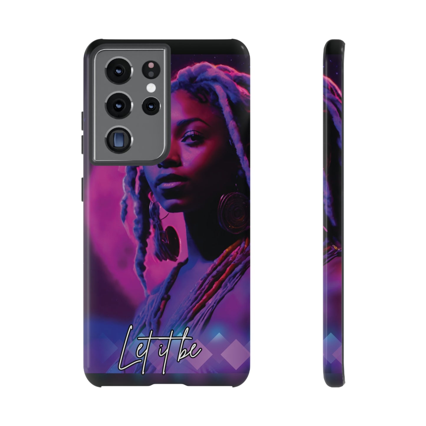 'Neon Goddess' Let it Be Luminex Phone Case