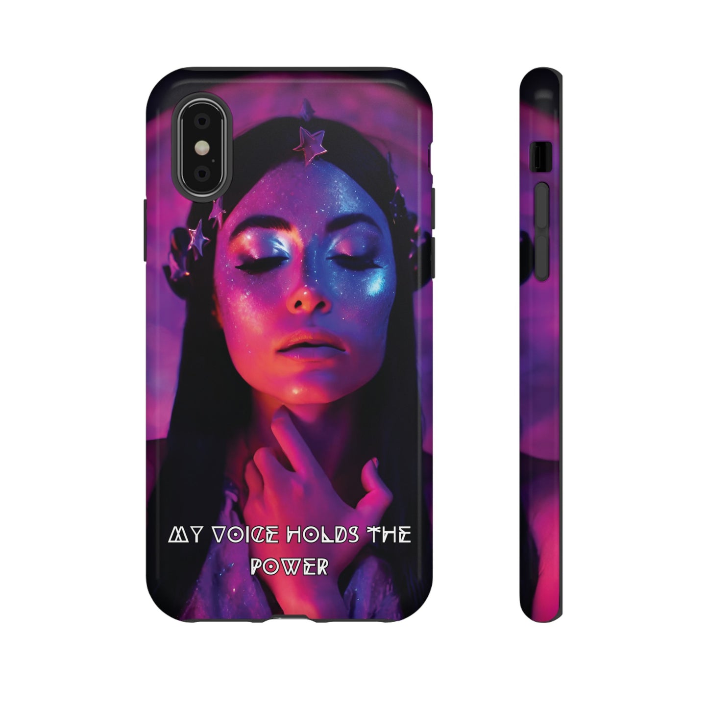 'Neon Goddess' Power Luminex Phone Case