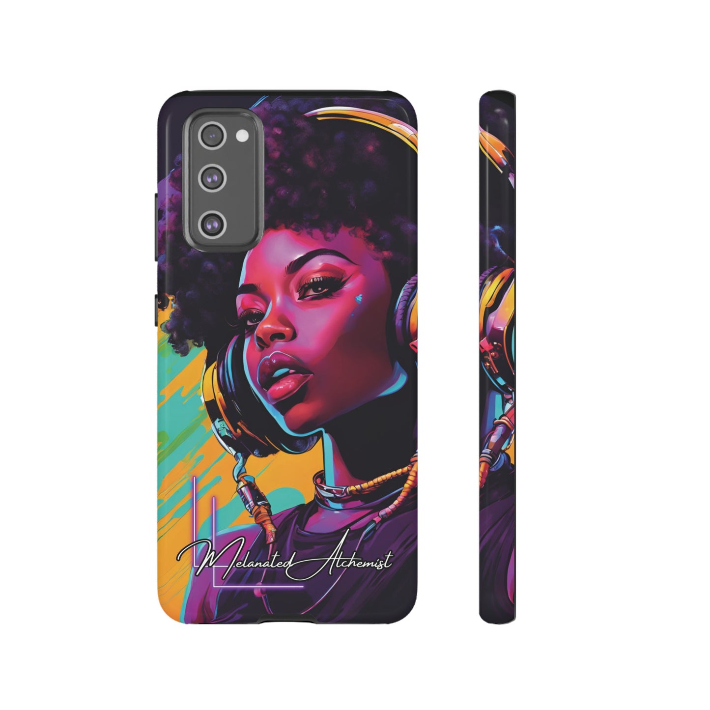 NoirAlchemy Glow - Transmute Woman Luminex Phone Case