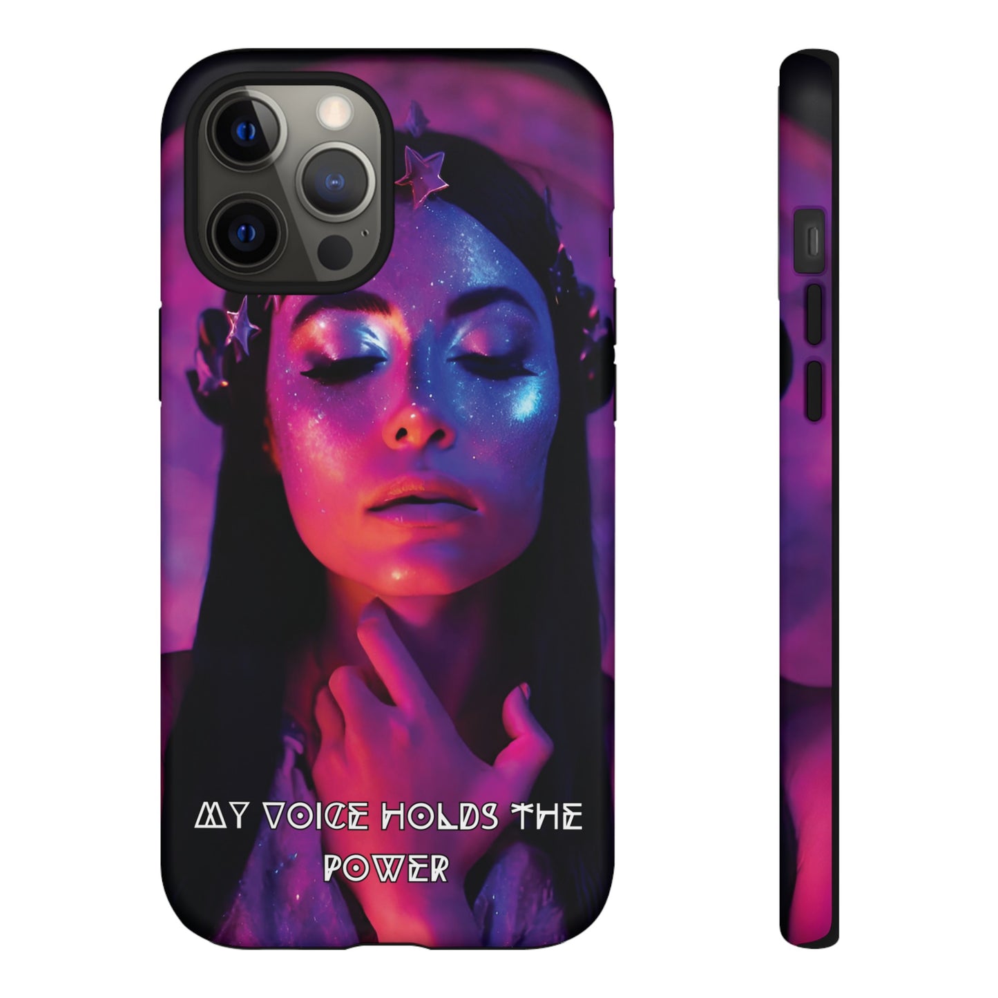 'Neon Goddess' Power Luminex Phone Case