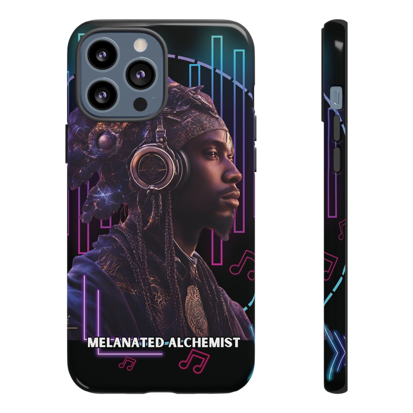 NoirAlchemy Glow - Transmute Luminex Phone Case