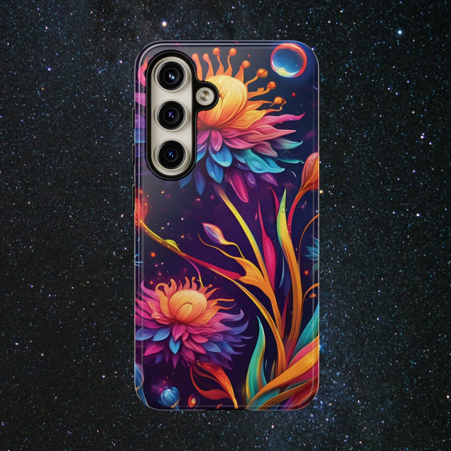 Celestial Bloom Luminex Phone Case