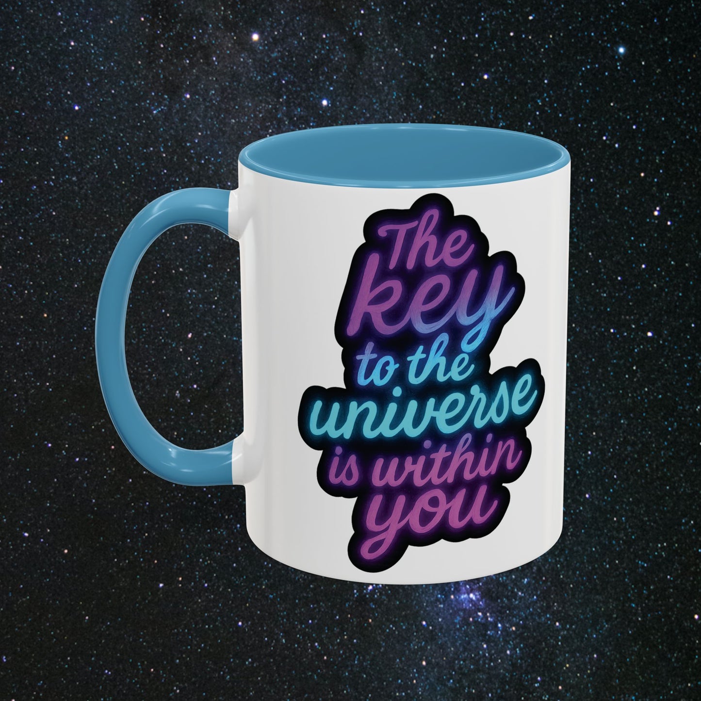 Key To The Universe Accent Coffee Mug