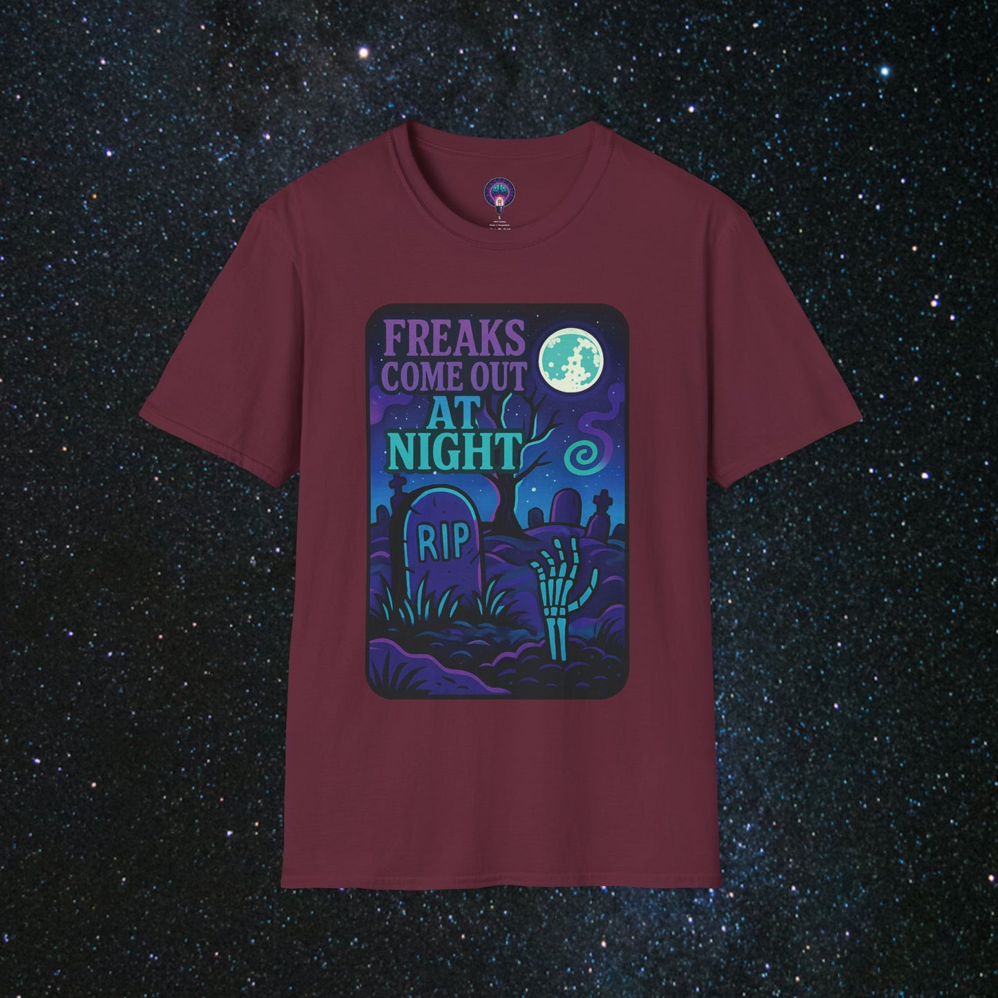 Freaks Come Out At Night Unisex Softstyle T-Shirt