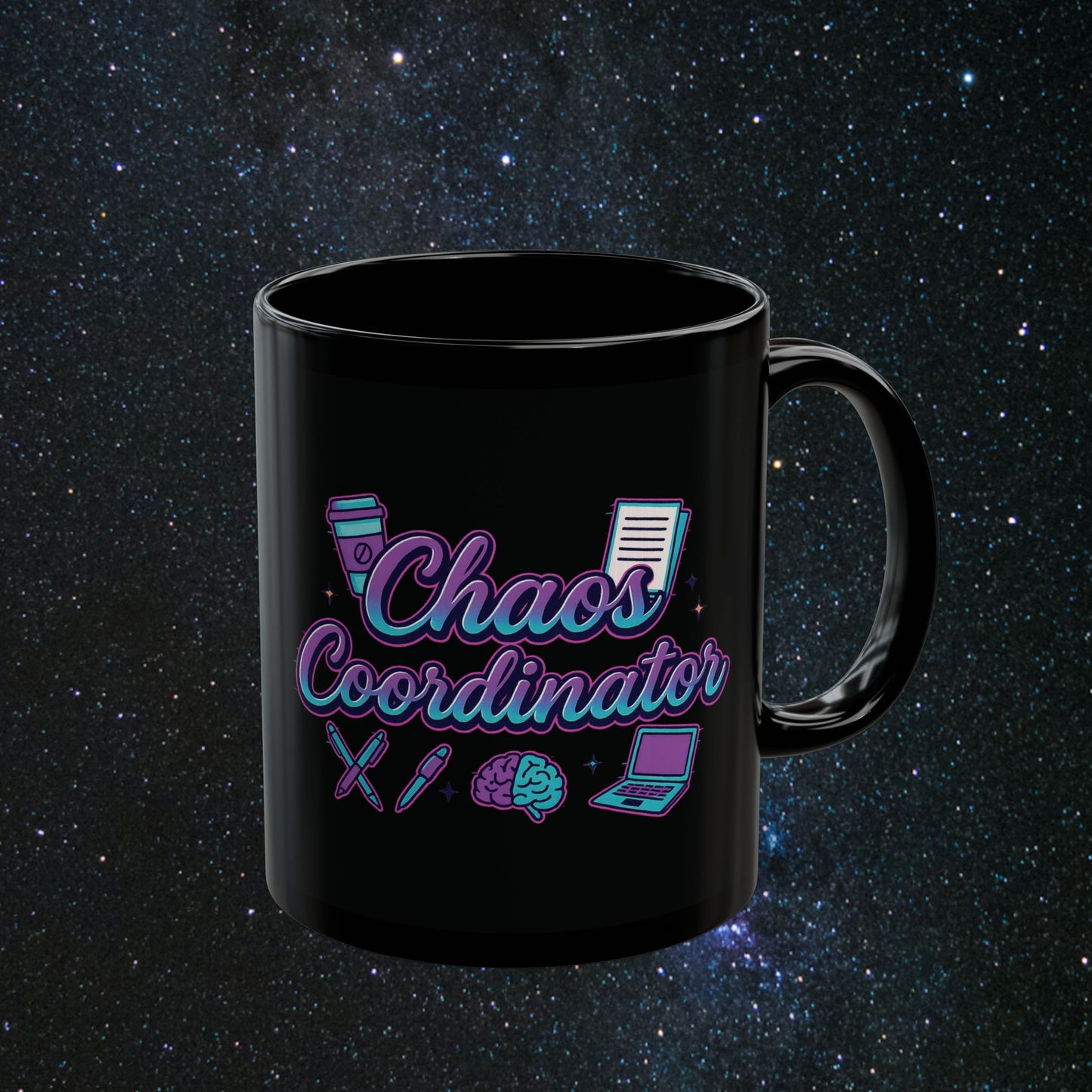 Chaos Coordinator Black Mug