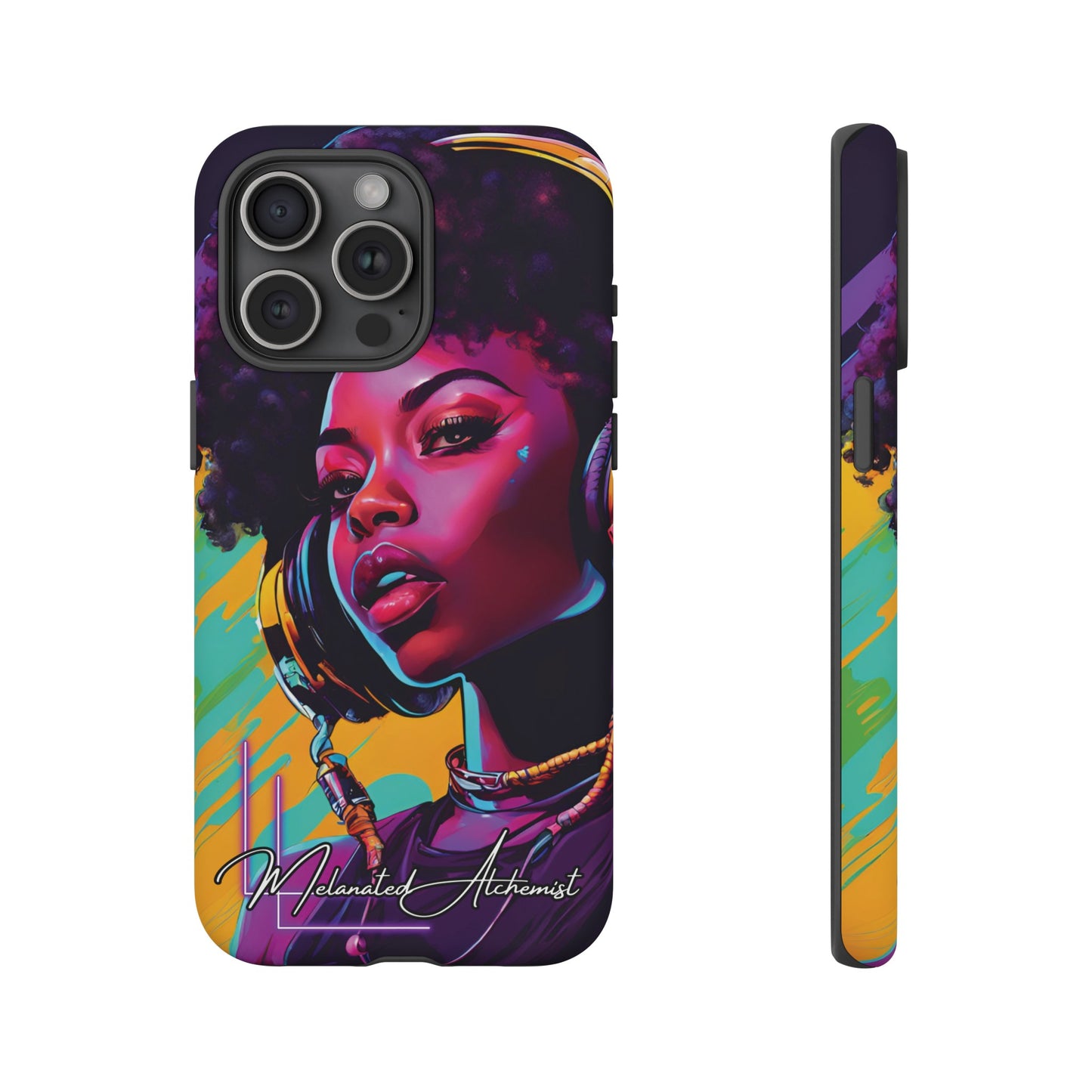 NoirAlchemy Glow - Transmute Woman Luminex Phone Case