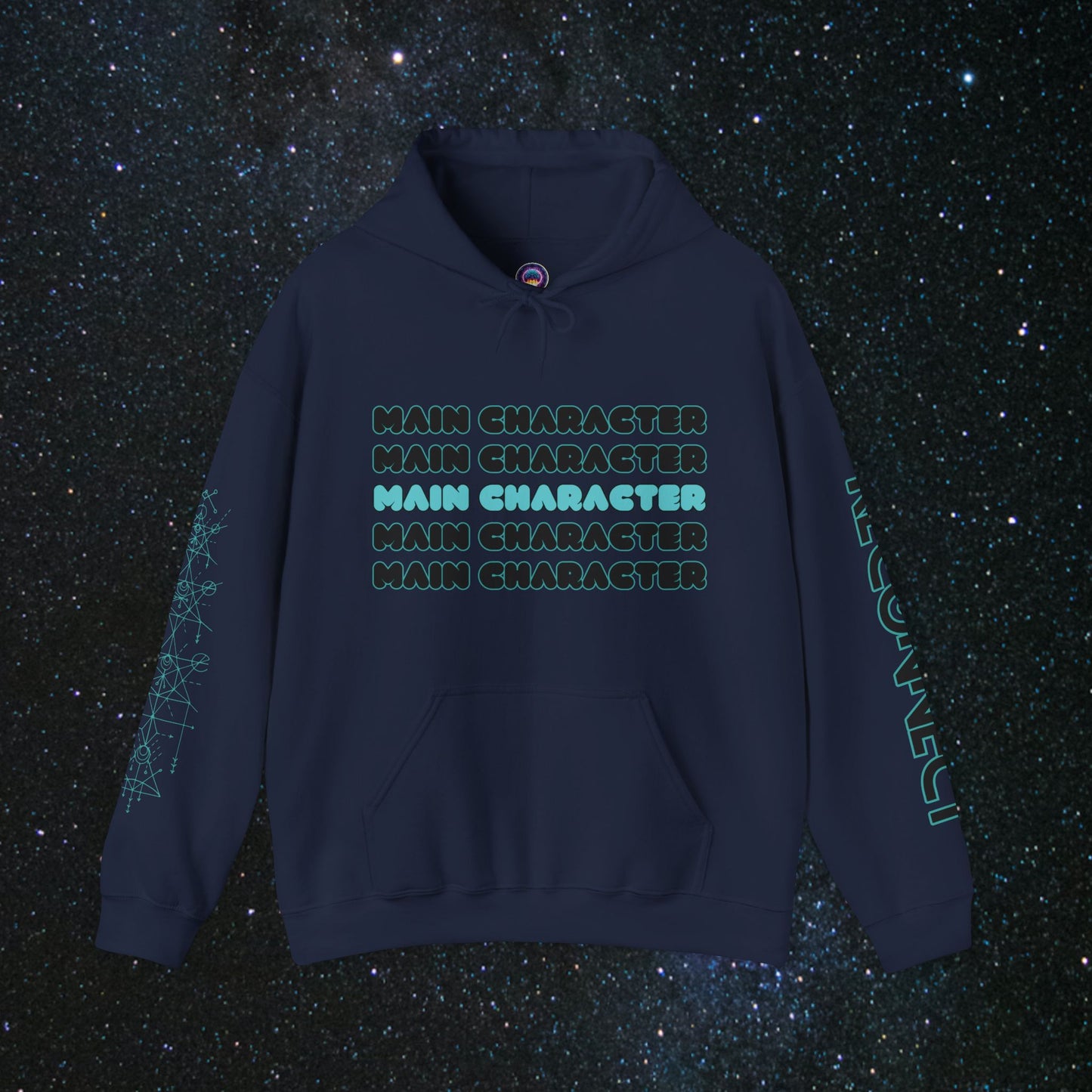 Main Character Unisex Pull Over Hoodie