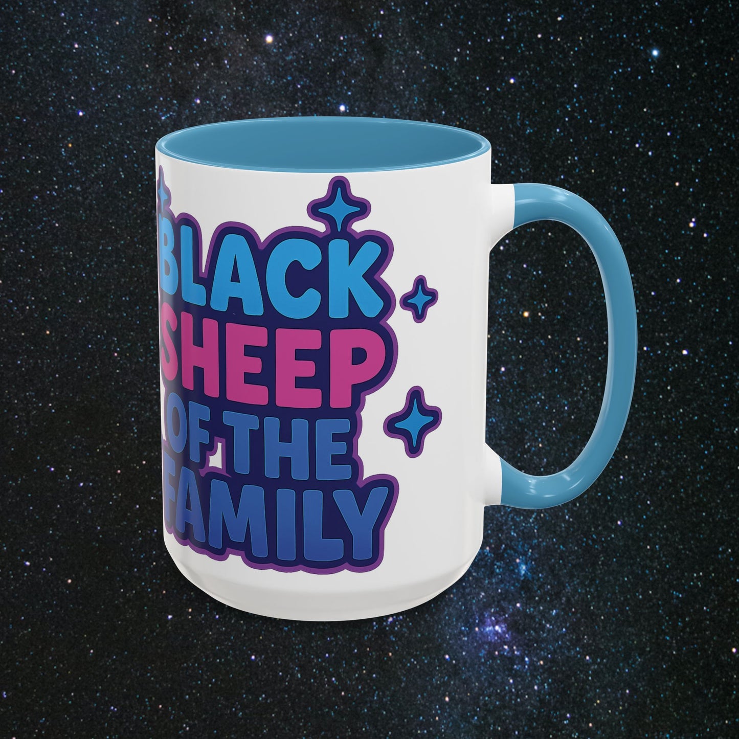 'Black Sheep' Accent Coffee Mug