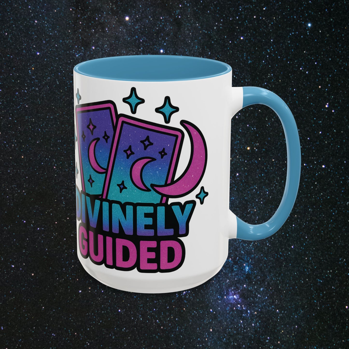 Divinely Guided Accent Coffee Mug