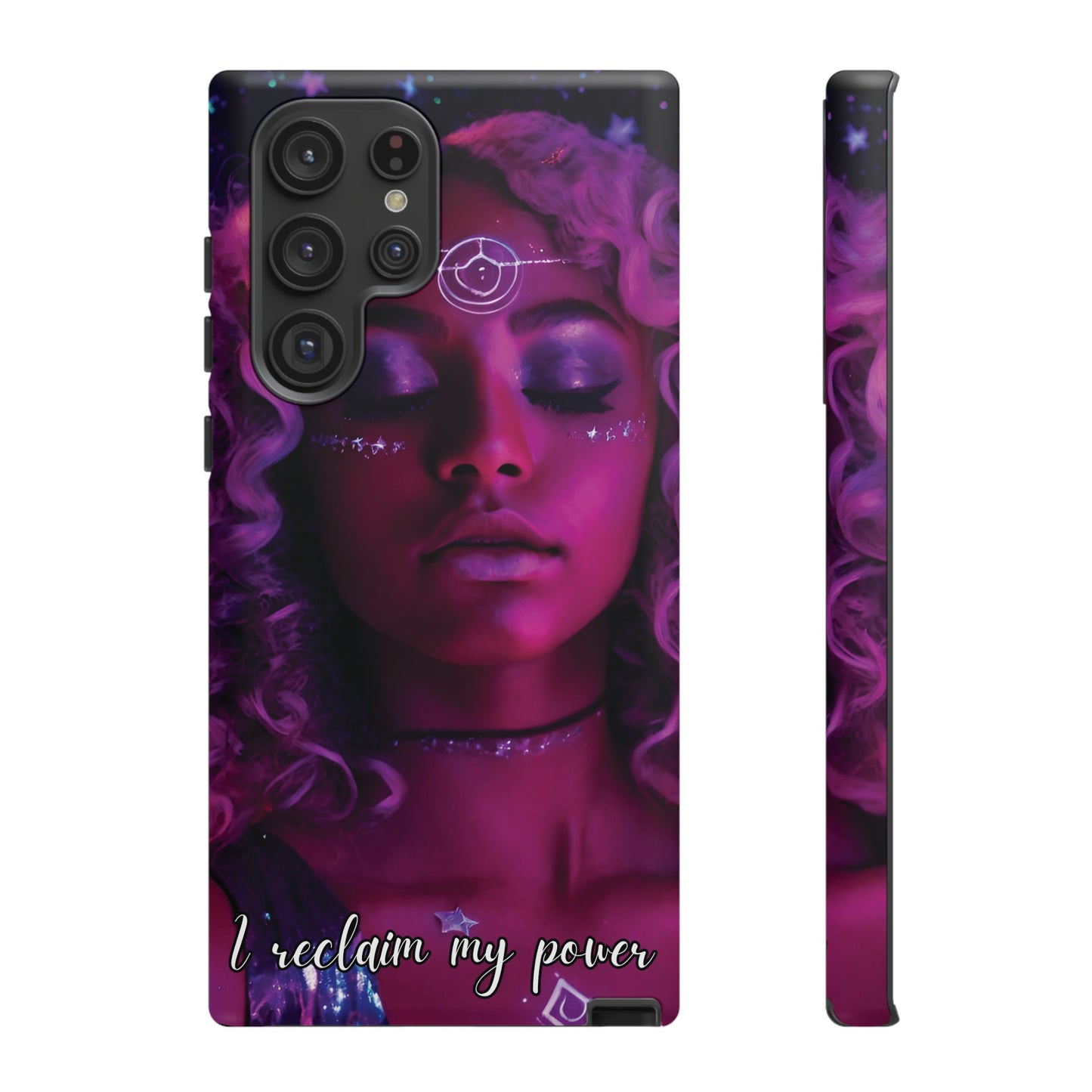 'Neon Goddess' Reclamation Luminex Phone Case