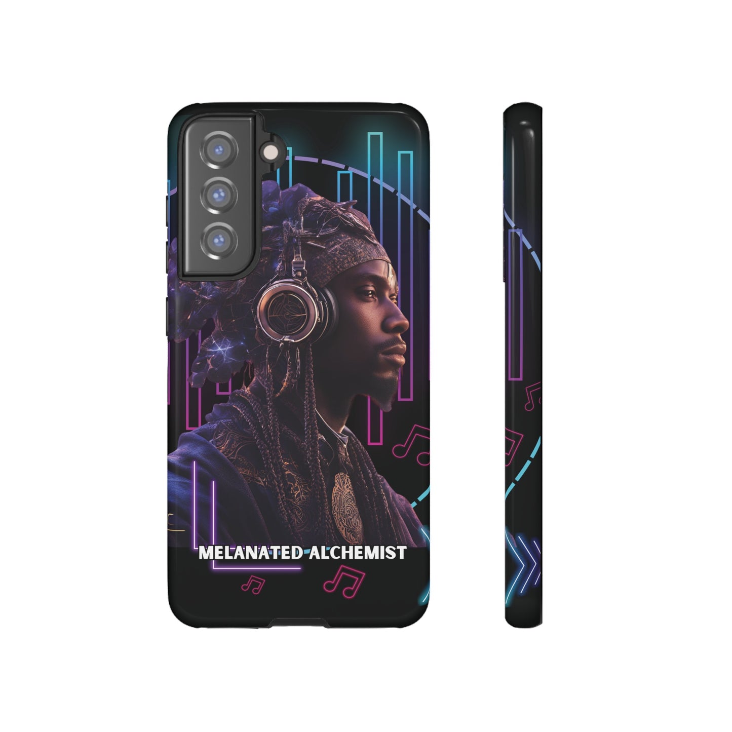 NoirAlchemy Glow - Transmute Luminex Phone Case