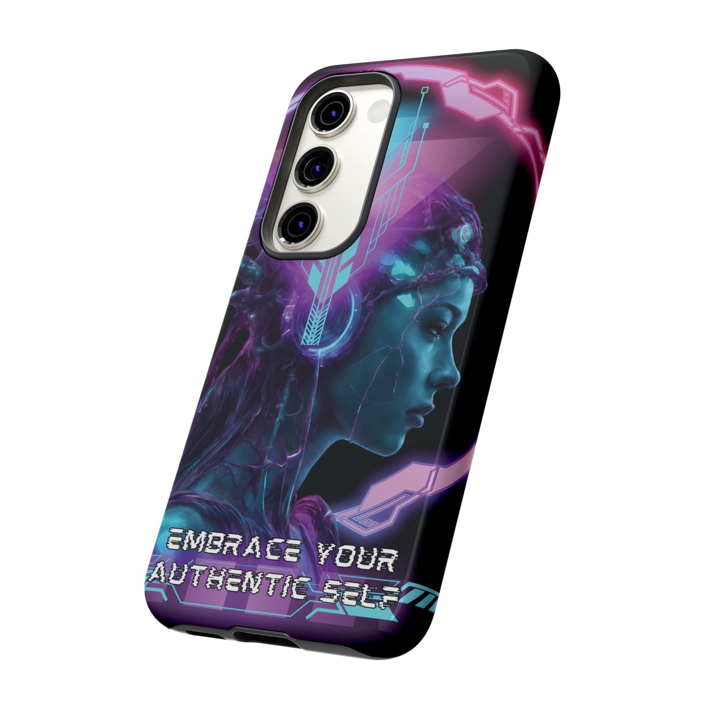 'Neon Goddess' Authentic Self Luminex Phone Case