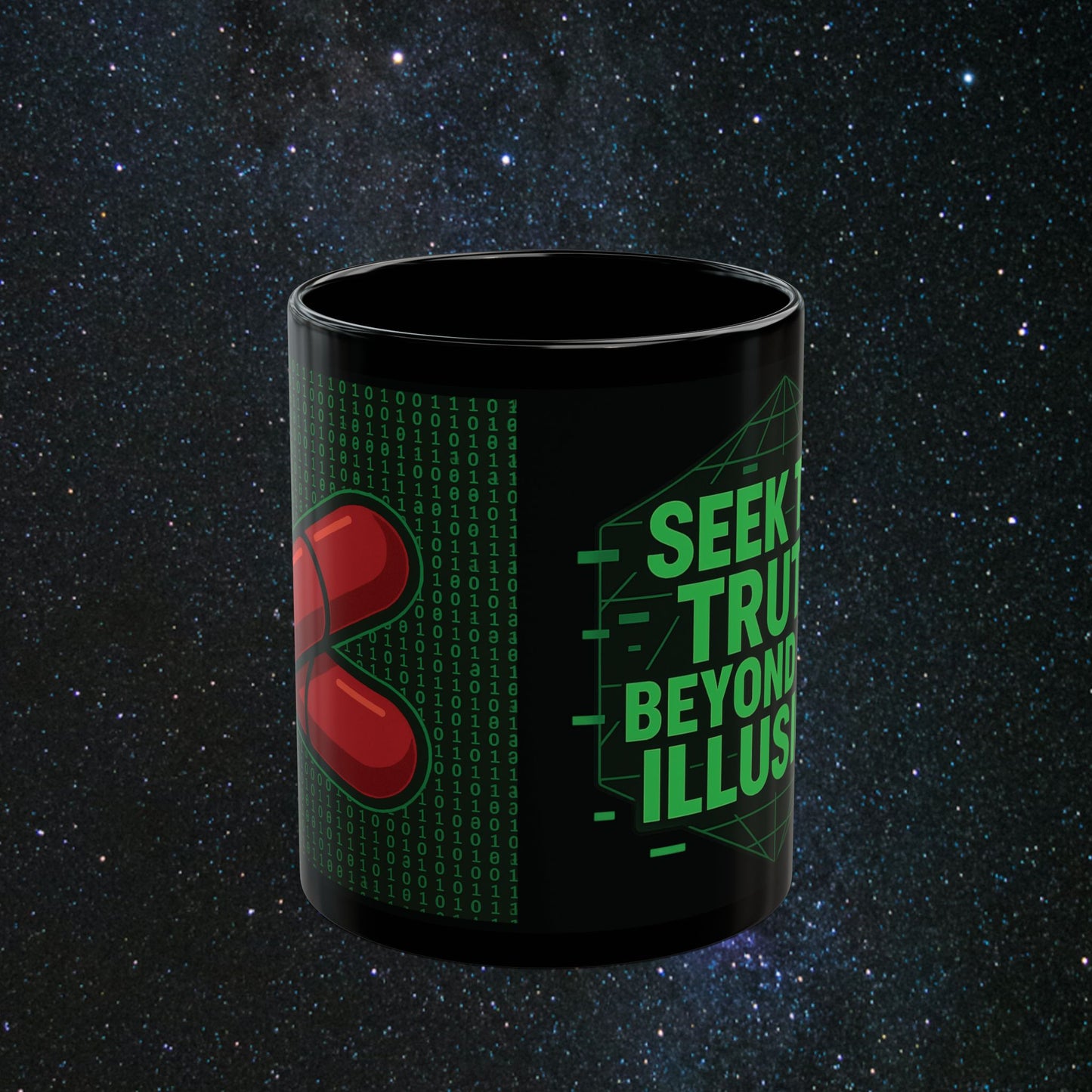 'Mainframe Break' Truth - Black Mug