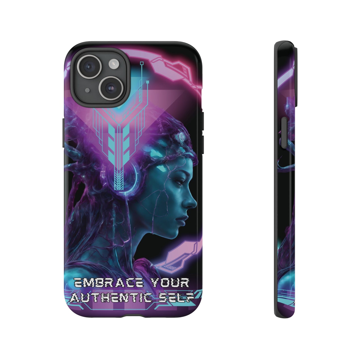 'Neon Goddess' Authentic Self Luminex Phone Case