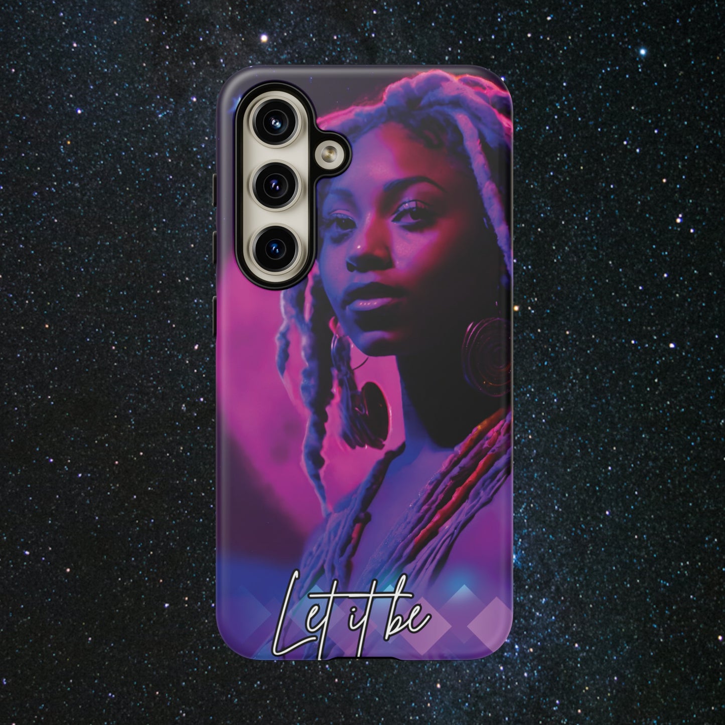 'Neon Goddess' Let it Be Luminex Phone Case