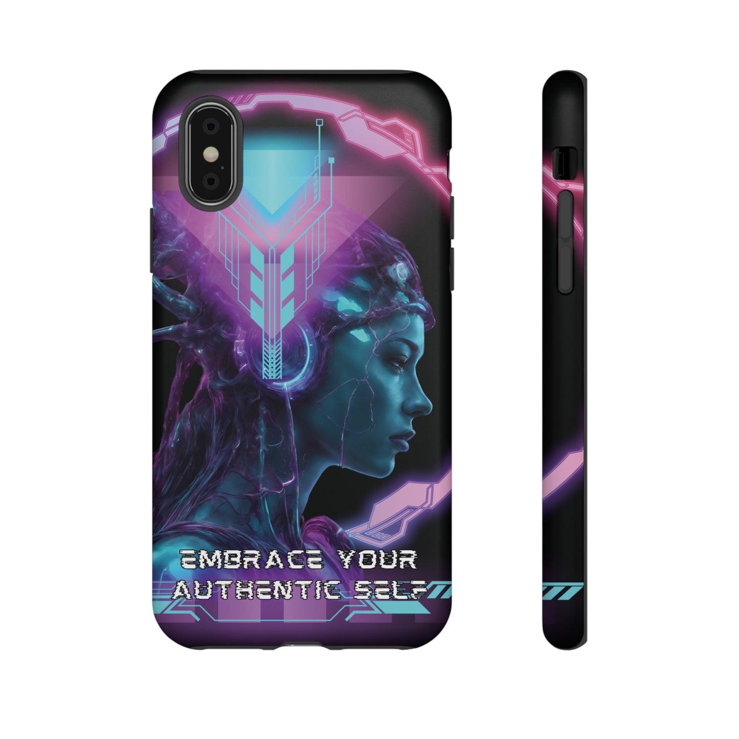 'Neon Goddess' Authentic Self Luminex Phone Case