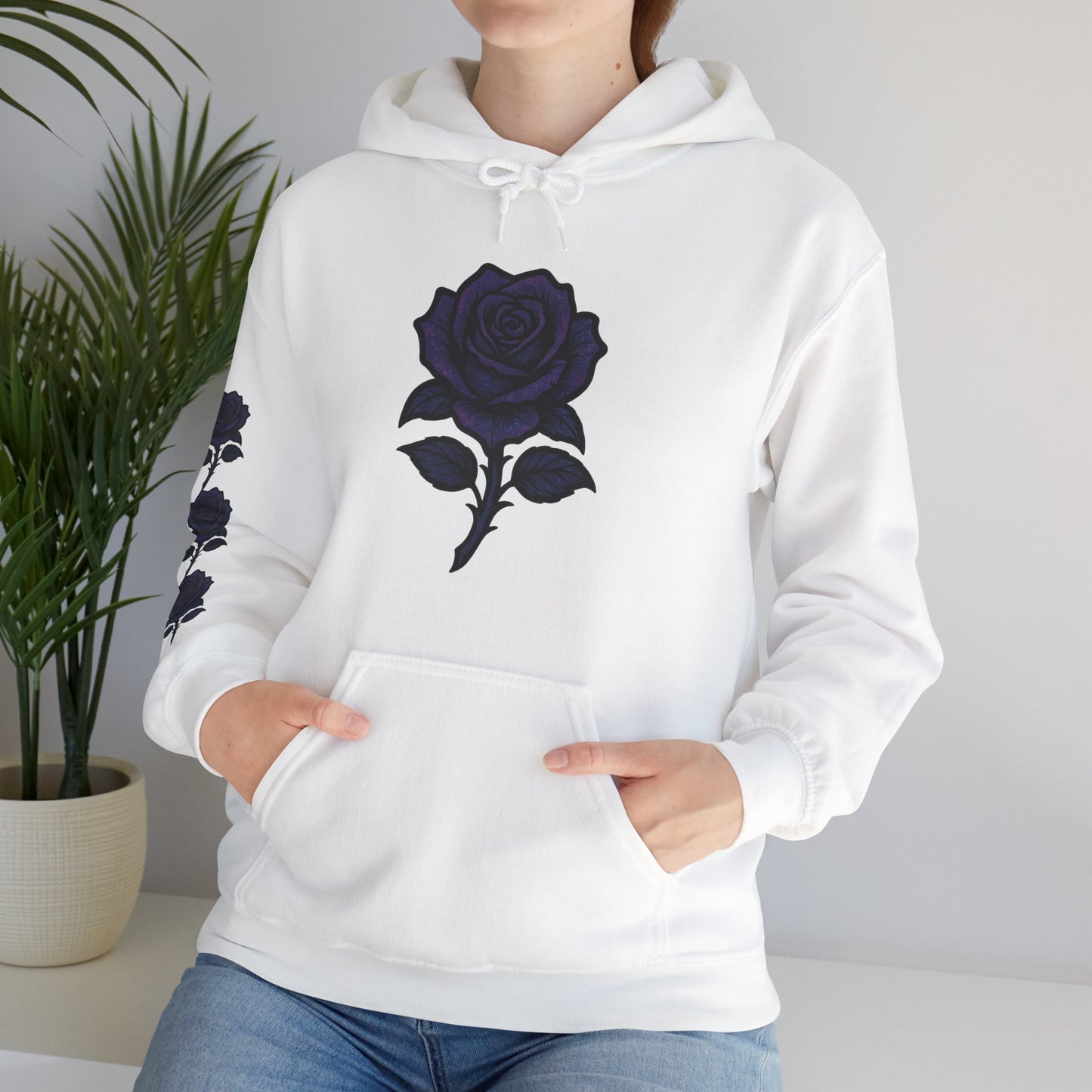 Death Blooms Unisex Pullover Hoodie