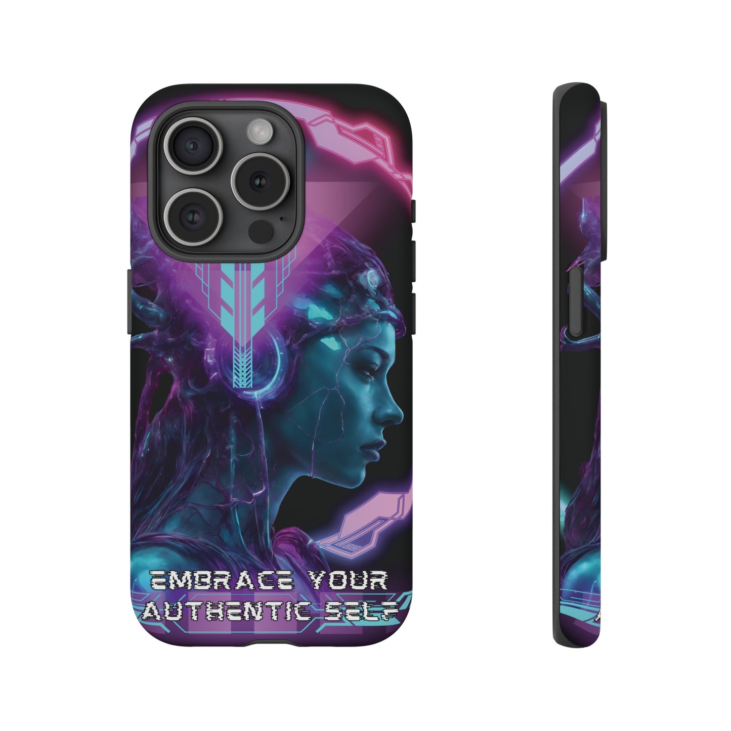 'Neon Goddess' Authentic Self Luminex Phone Case