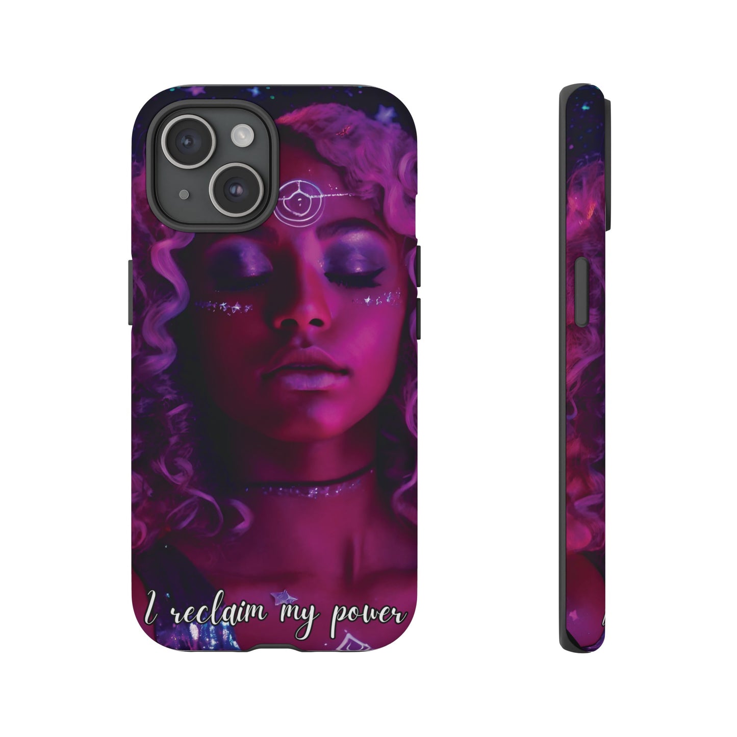 'Neon Goddess' Reclamation Luminex Phone Case