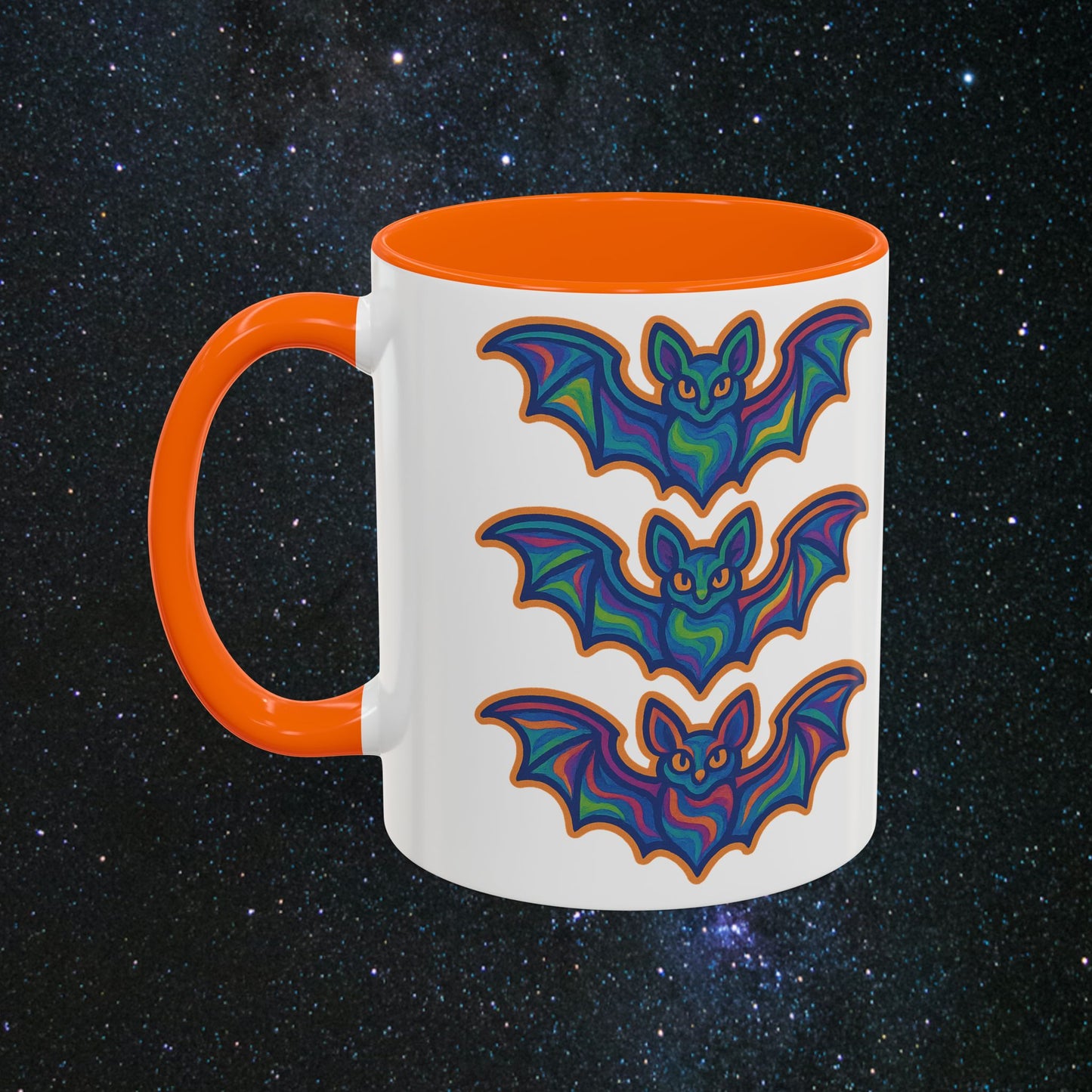Psychedelic Halloween Accent Coffee Mug