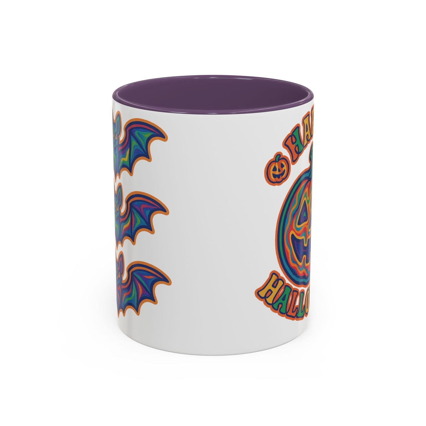 Psychedelic Halloween Accent Coffee Mug