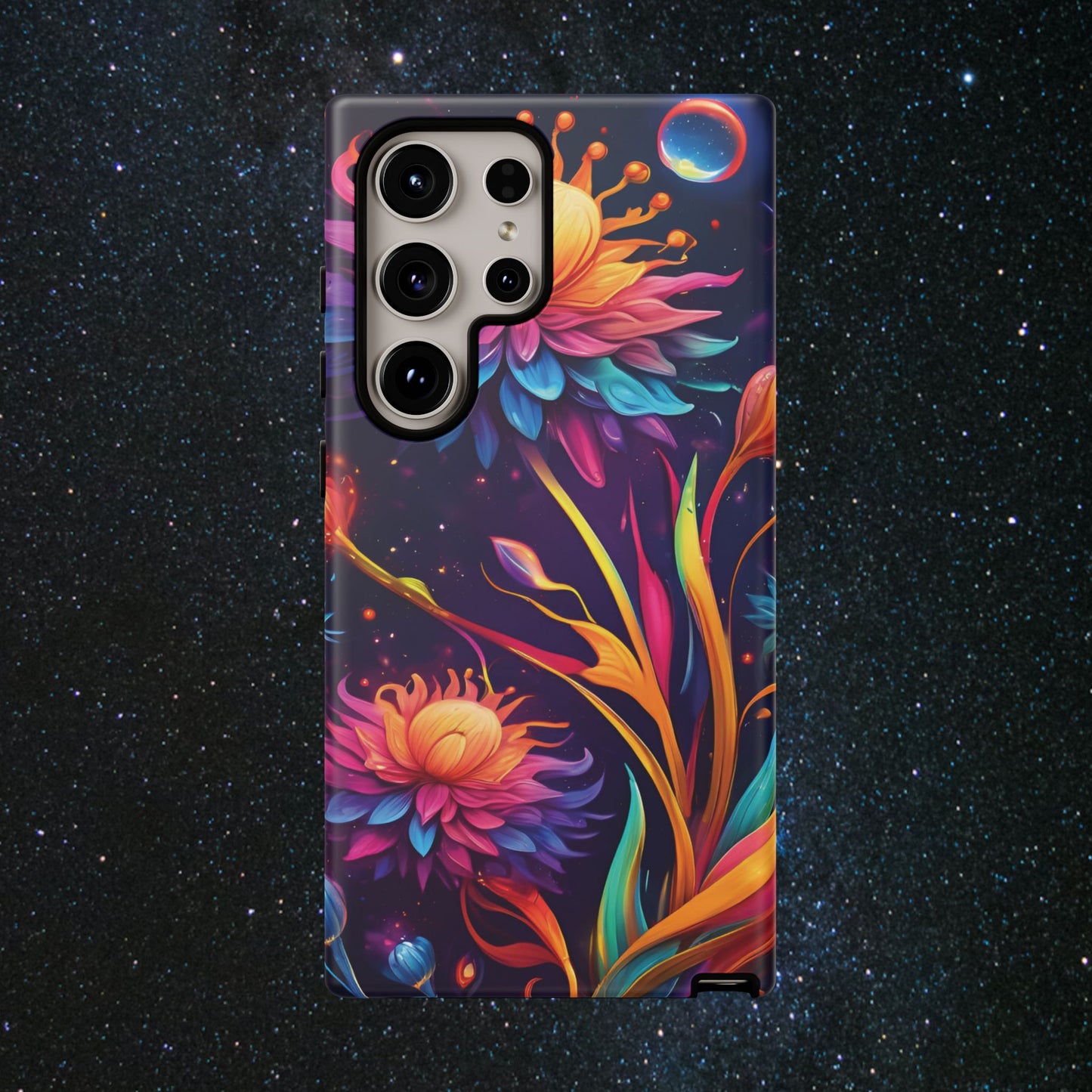 Celestial Bloom Luminex Phone Case