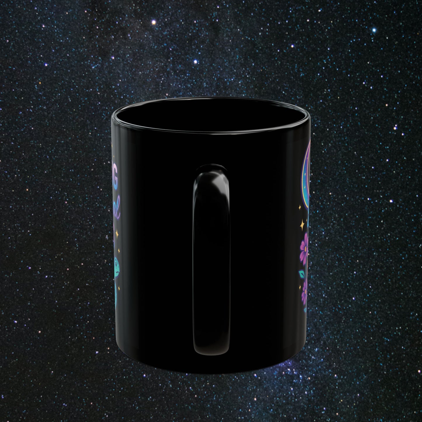 Serenity Black Mug