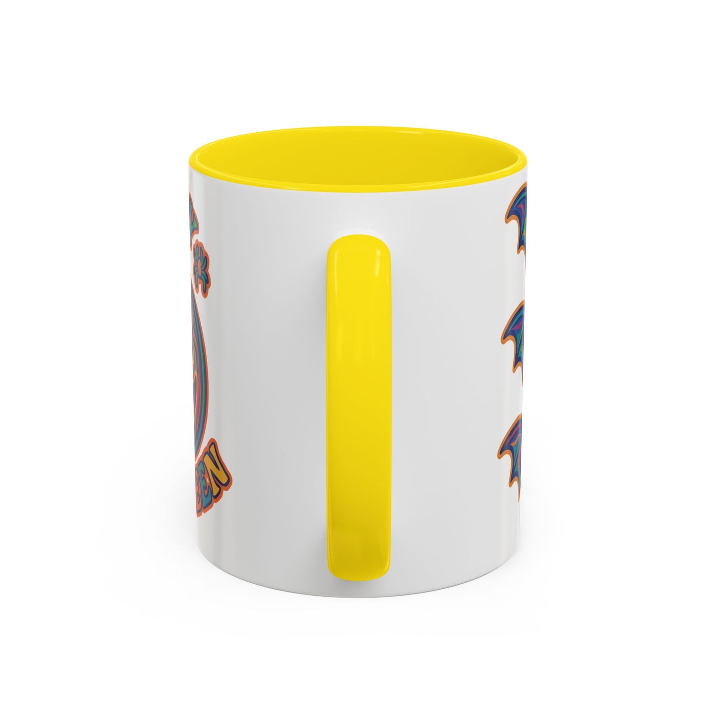 Psychedelic Halloween Accent Coffee Mug