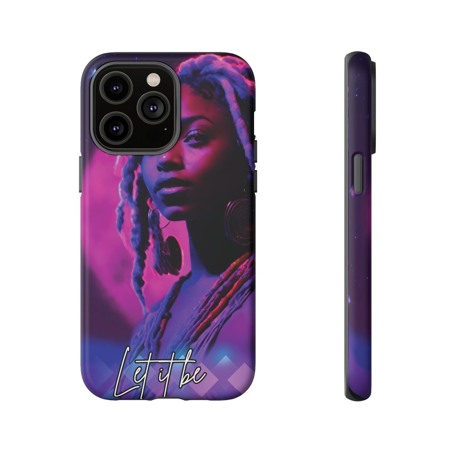 'Neon Goddess' Let it Be Luminex Phone Case