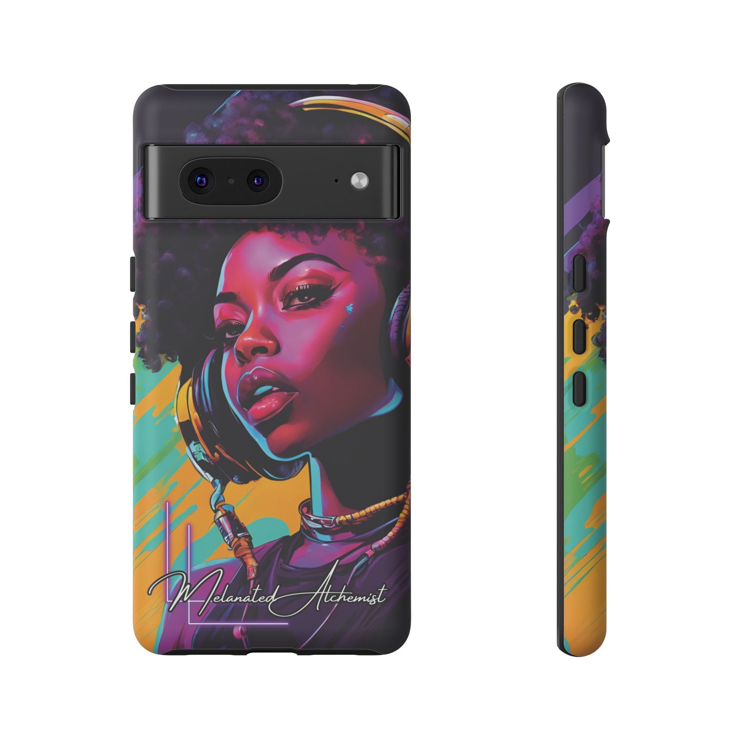 NoirAlchemy Glow - Transmute Woman Luminex Phone Case