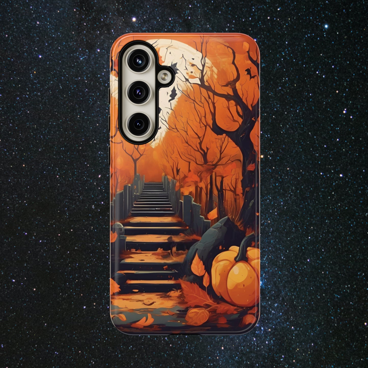 Enchanted Pumpkin Crossing Luminex Phone Case