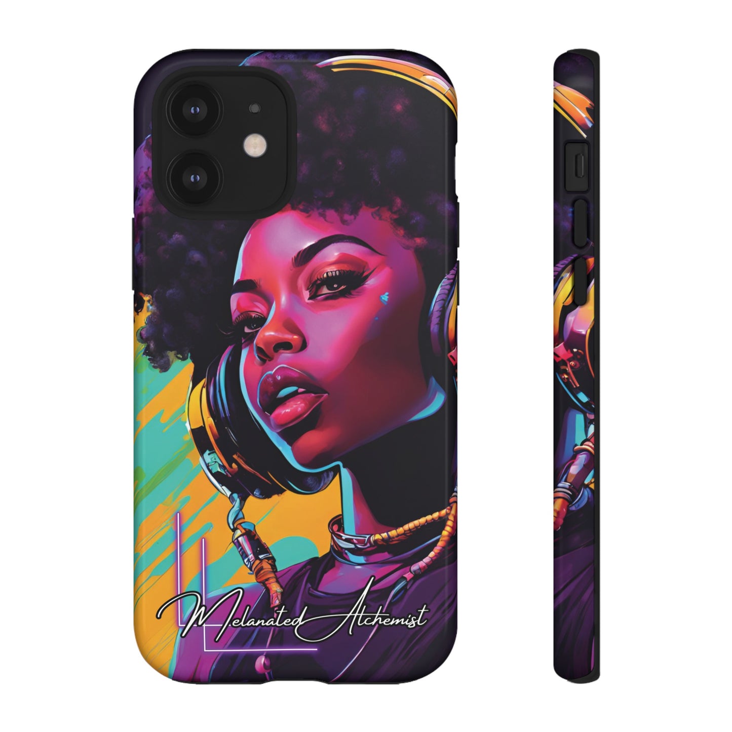 NoirAlchemy Glow - Transmute Woman Luminex Phone Case