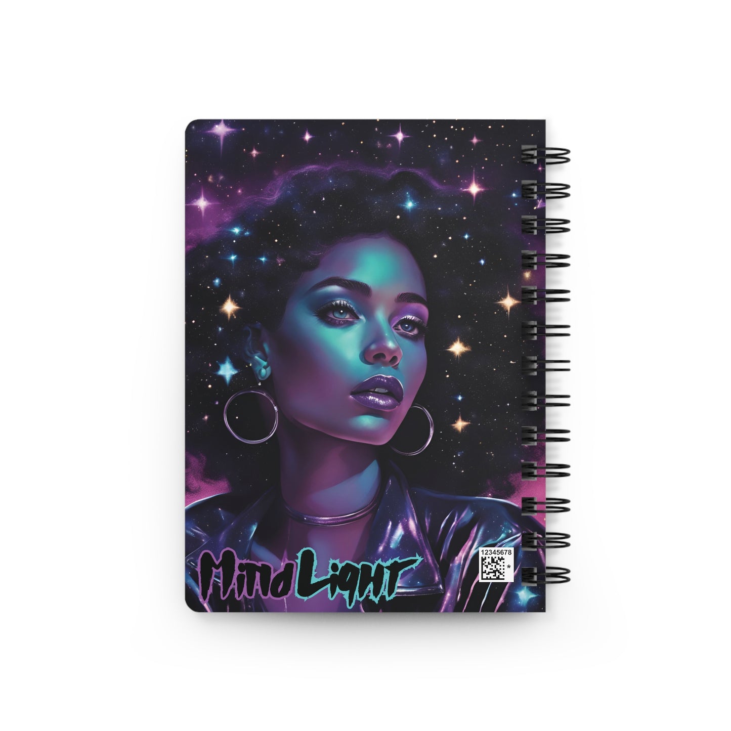 Retro Radiance Spiral Notebook