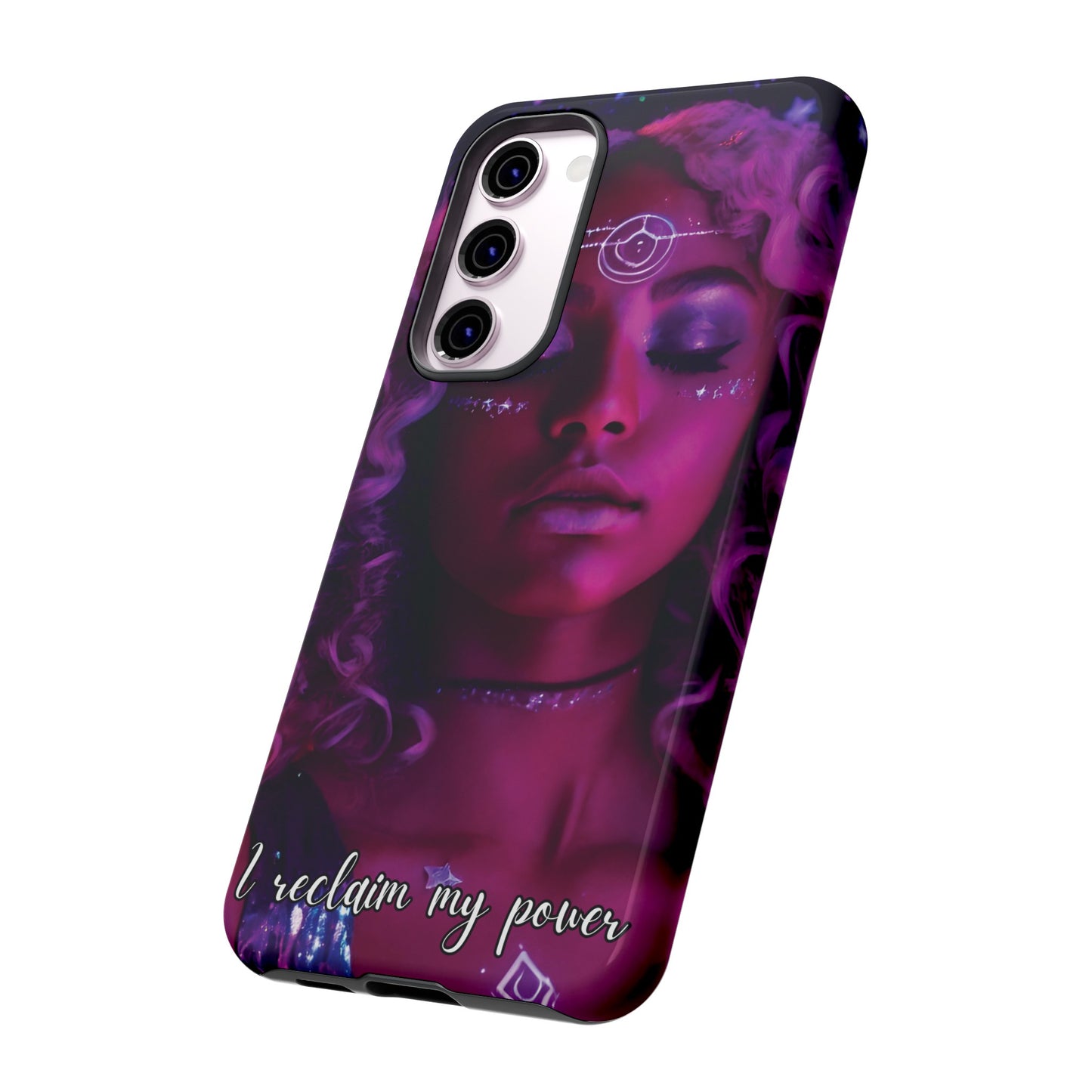 'Neon Goddess' Reclamation Luminex Phone Case