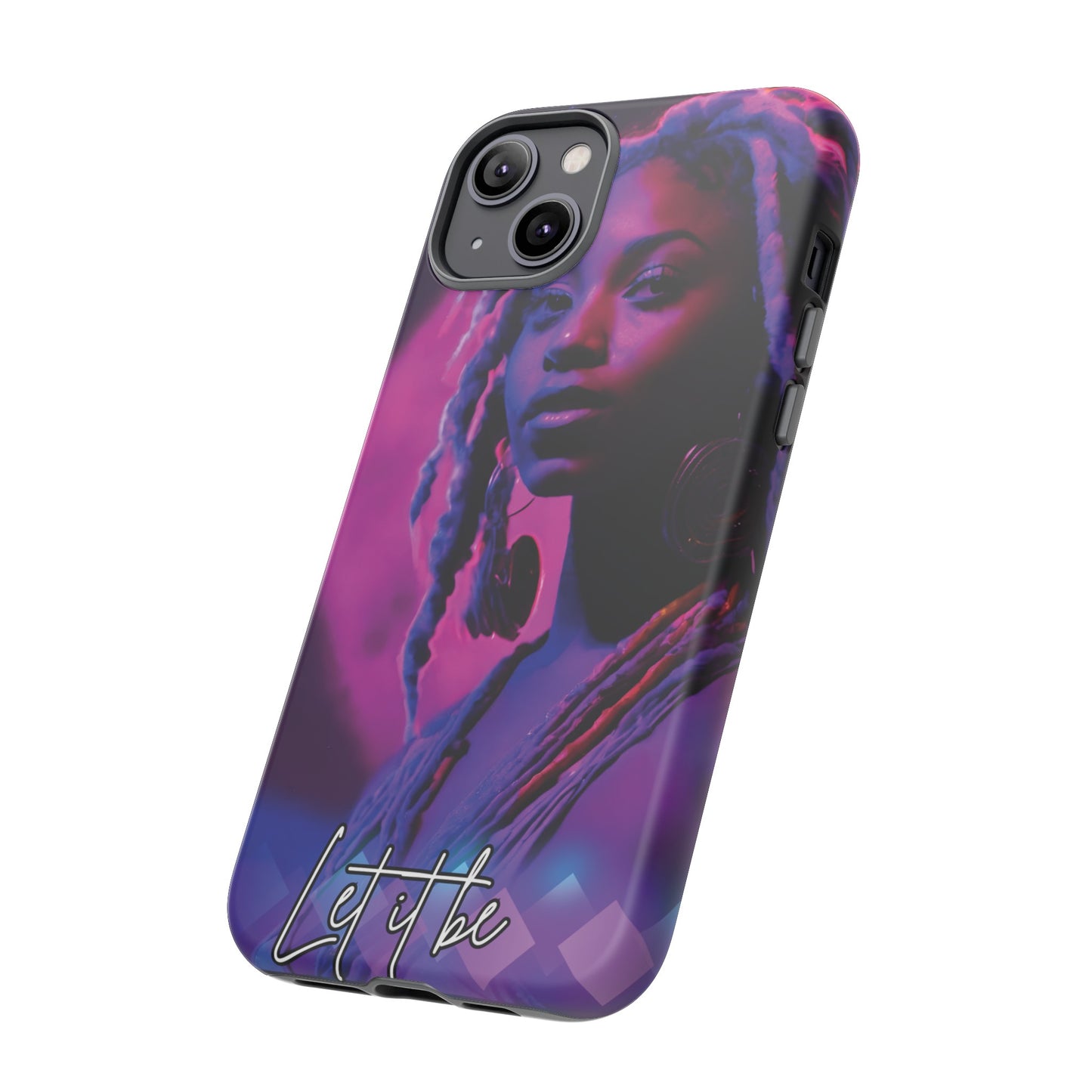 'Neon Goddess' Let it Be Luminex Phone Case
