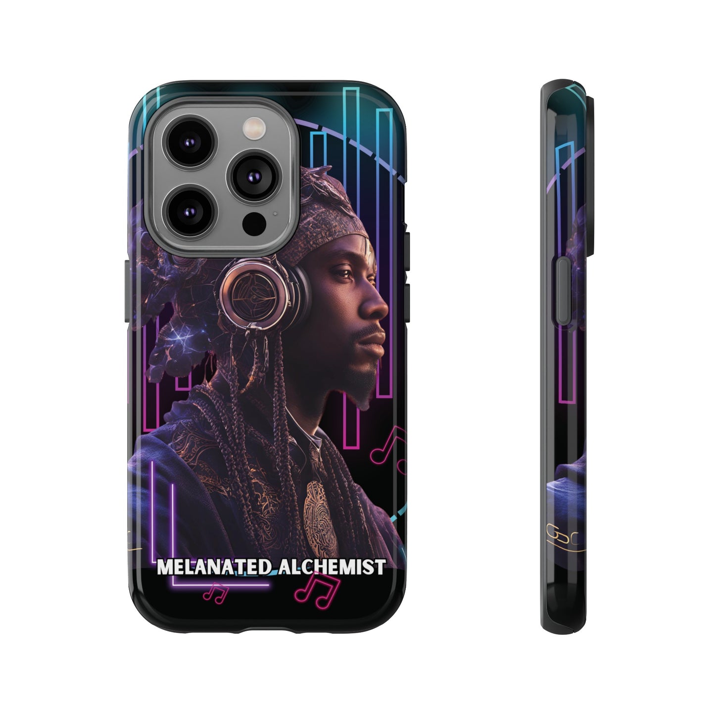 NoirAlchemy Glow - Transmute Luminex Phone Case
