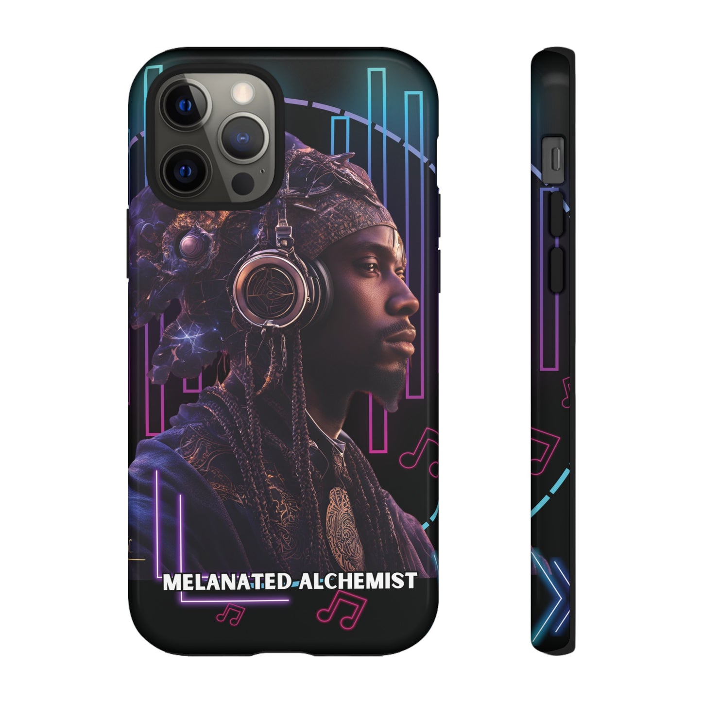 NoirAlchemy Glow - Transmute Luminex Phone Case