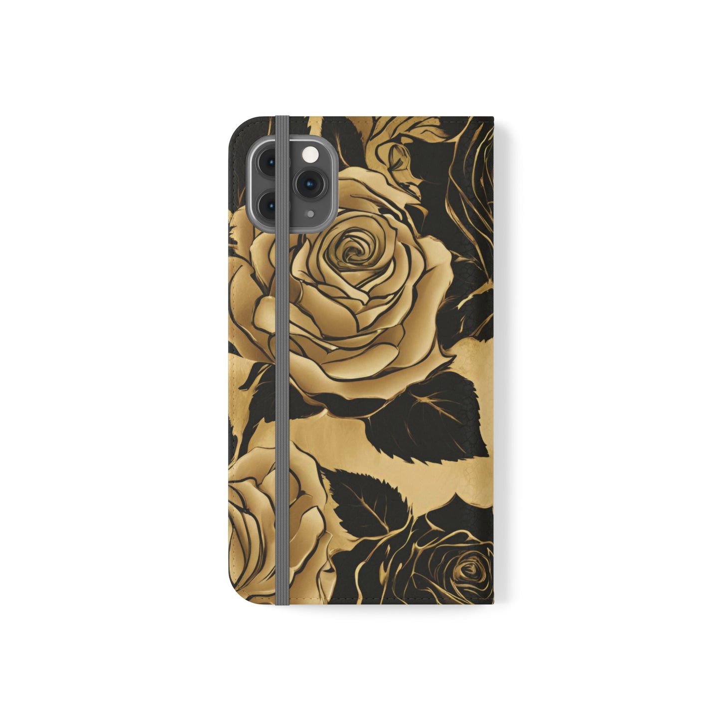 Golden Rose Flip Case - MindLight Apparel - Golden Rose Flip Case - Samsung Galaxy S21 Ultra - -