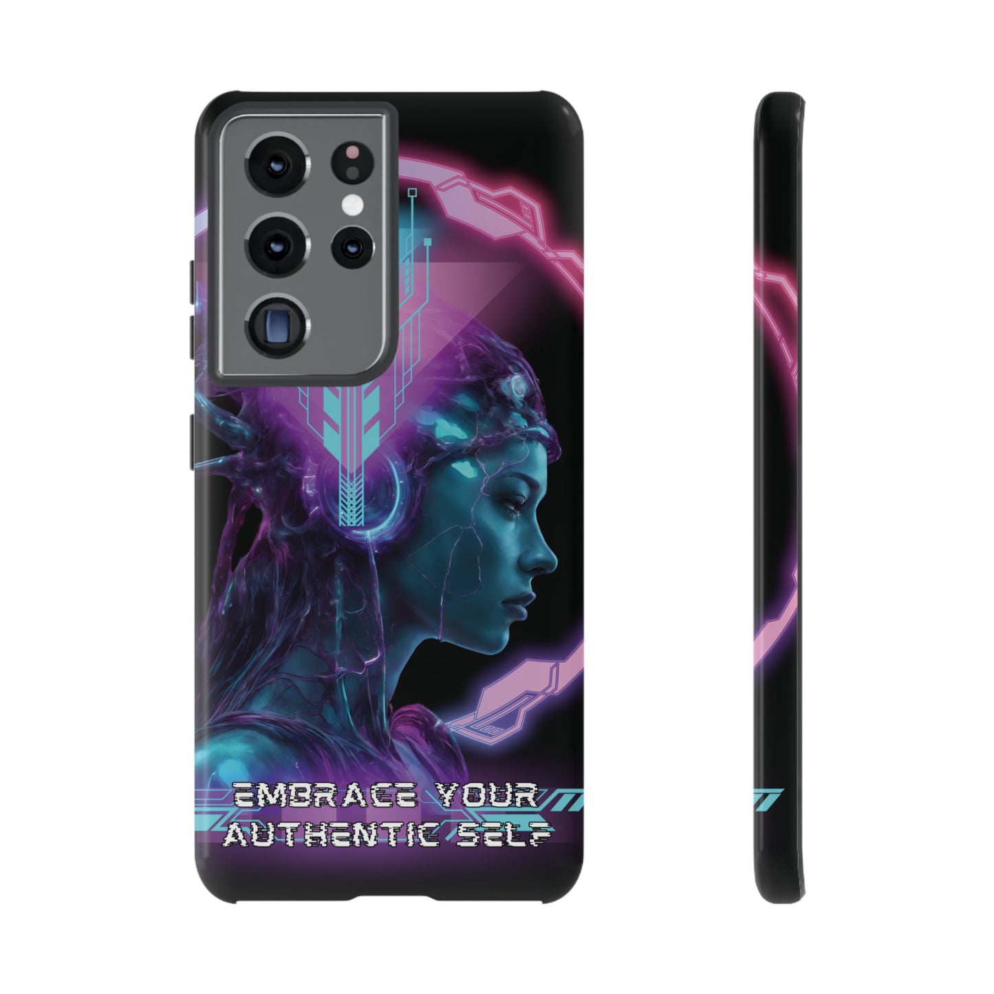 'Neon Goddess' Authentic Self Luminex Phone Case