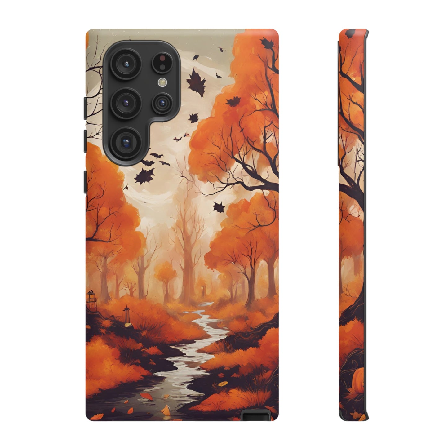 Whispering Autumn Brook Luminex Phone Case