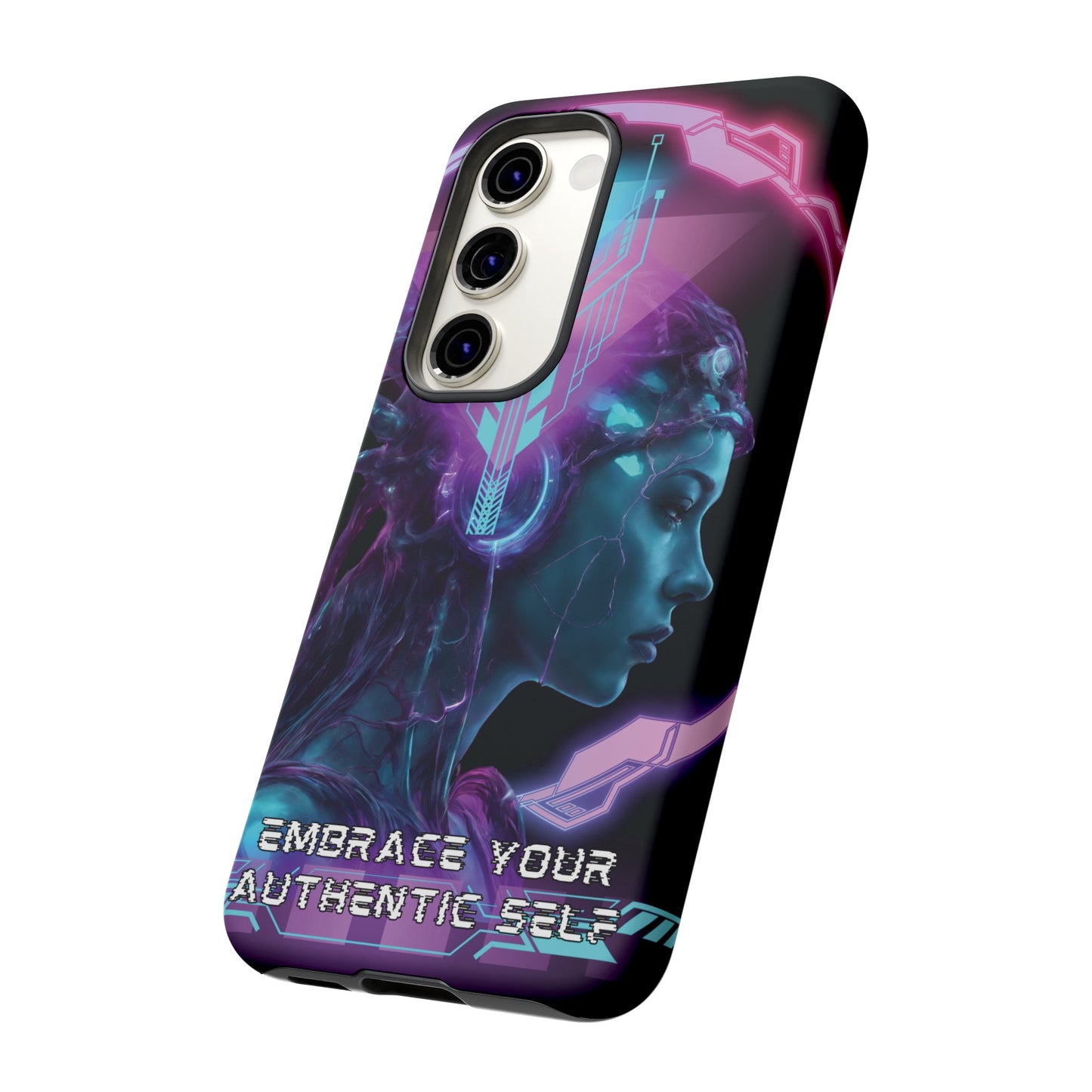 'Neon Goddess' Authentic Self Luminex Phone Case