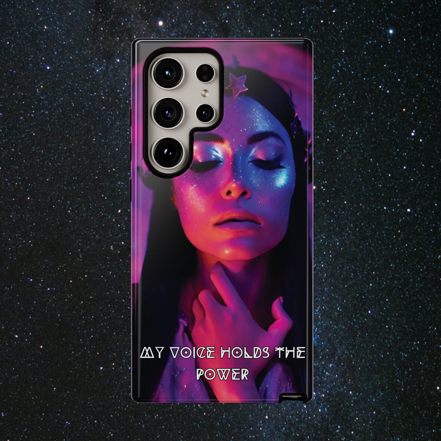 'Neon Goddess' Power Luminex Phone Case