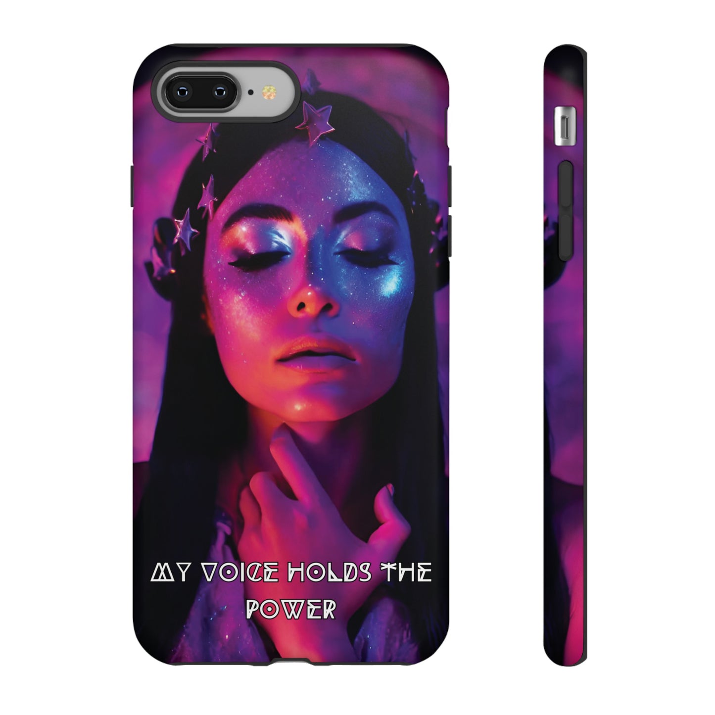'Neon Goddess' Power Luminex Phone Case